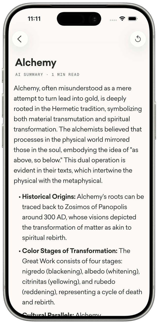 Reeed AI Summary Feature